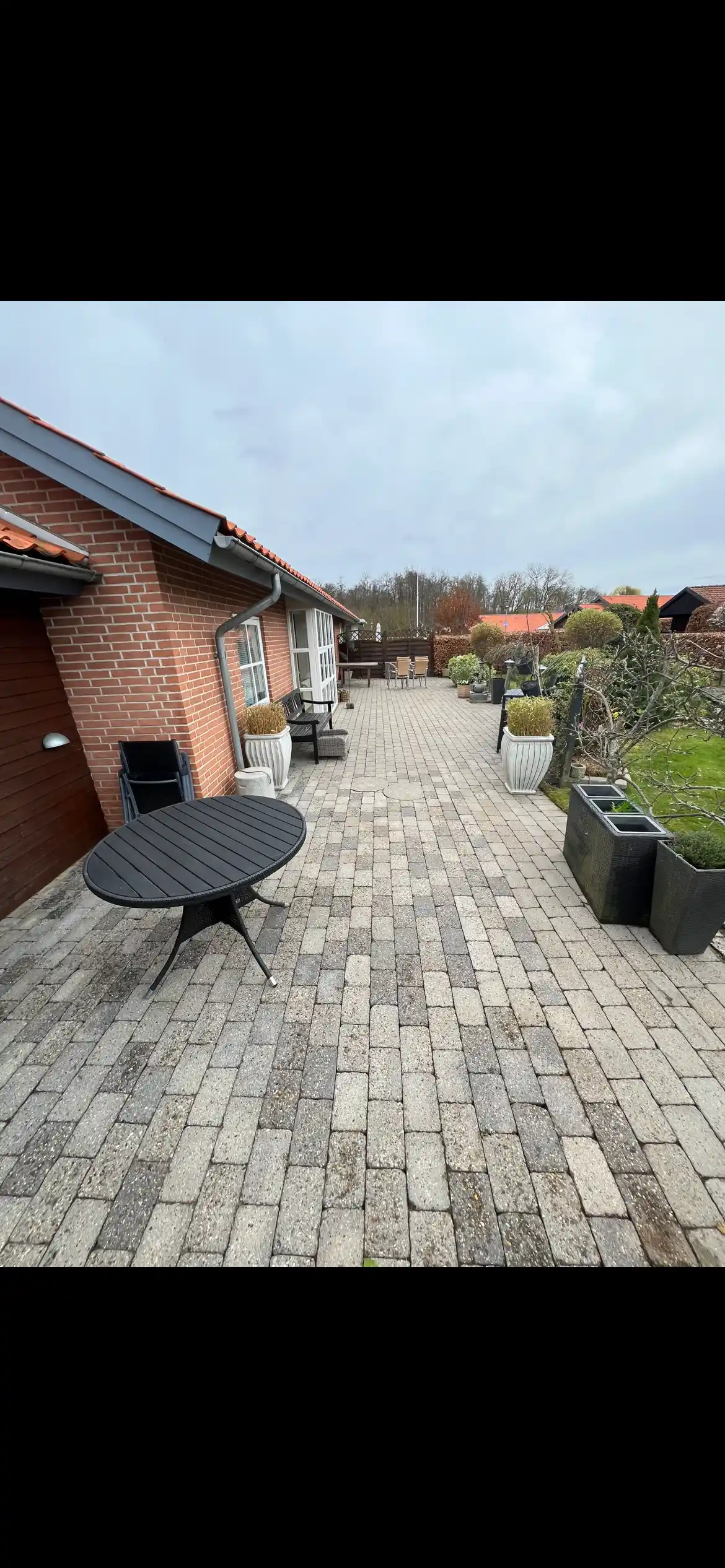 Terrassefliser efter fliserens - som nye igen